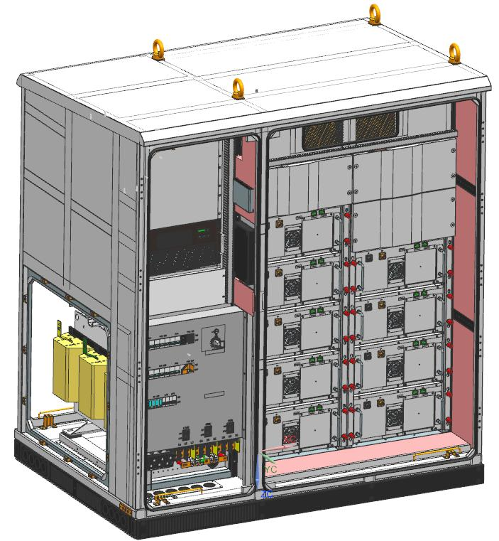 50W /161kWhAll in One PV+BESS StoargeSolution