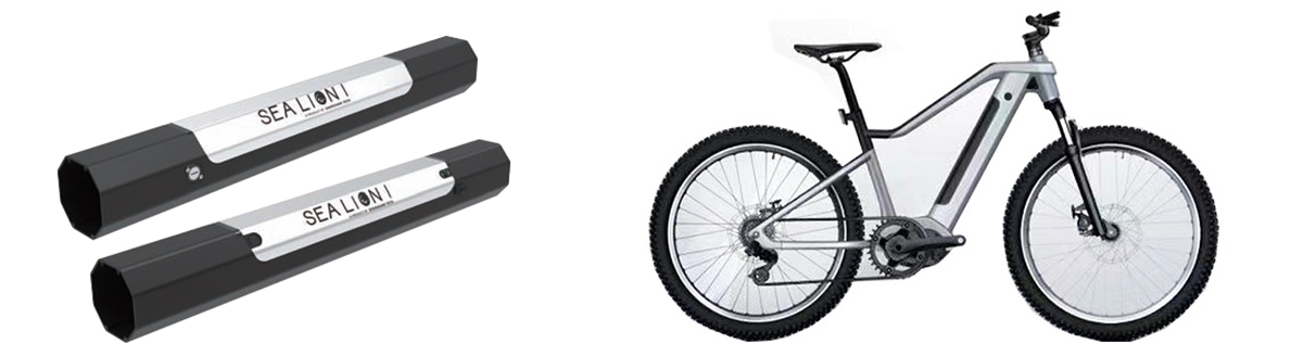 MATE-EB-SSE085 36V10Ah Frame Integrated Style E-bike Battery