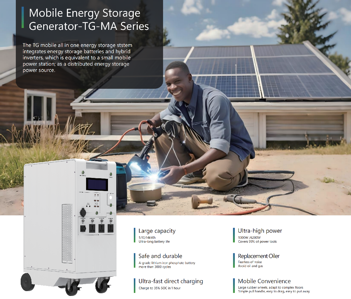 Mobile Energy Storage Generator-TG-MA Series